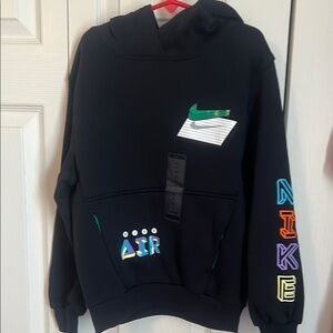 NWT youth Nike small hoodie with Colorful Accents